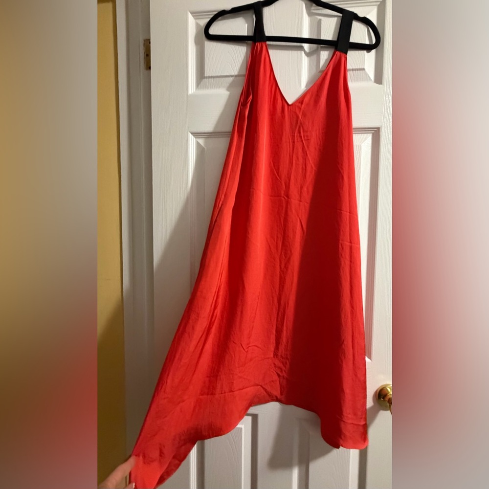 rag & bone Vibrant Red A-Line Skirt